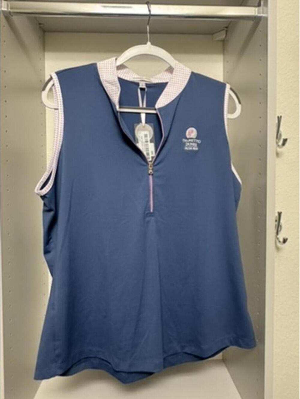 Fairway & Greene Ladies Sleeveless Golf Polo Shirt XL